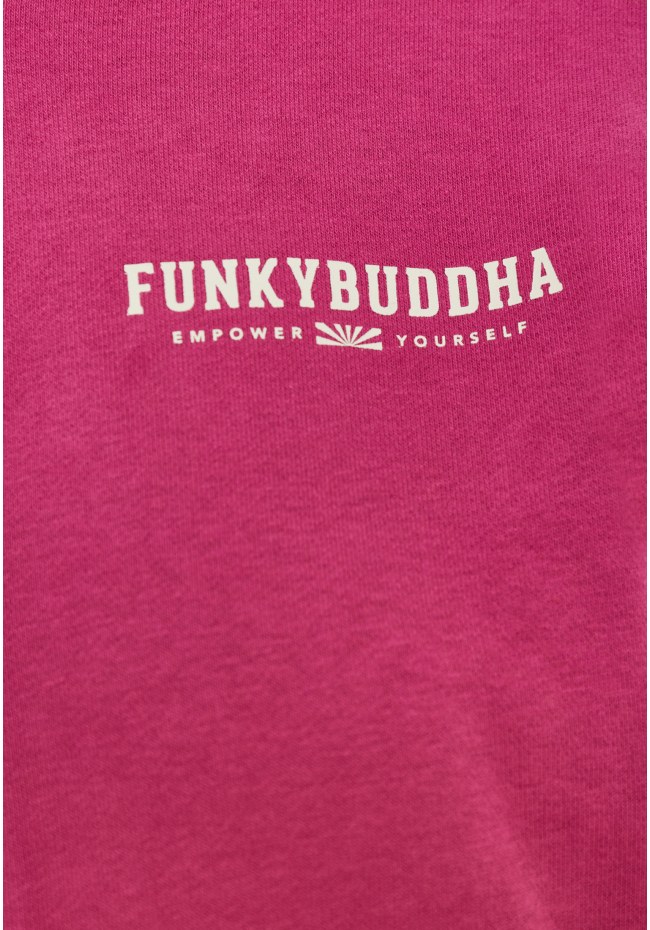 Γυναικεία ζακέτα φούτερ με Funky Buddha τύπωμα