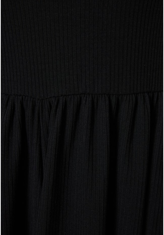 Rib jumpsuit shorts