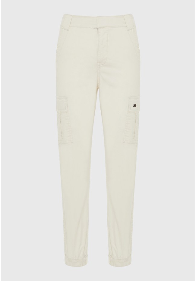Γυναικείο cargo παντελόνι με λάστιχο
