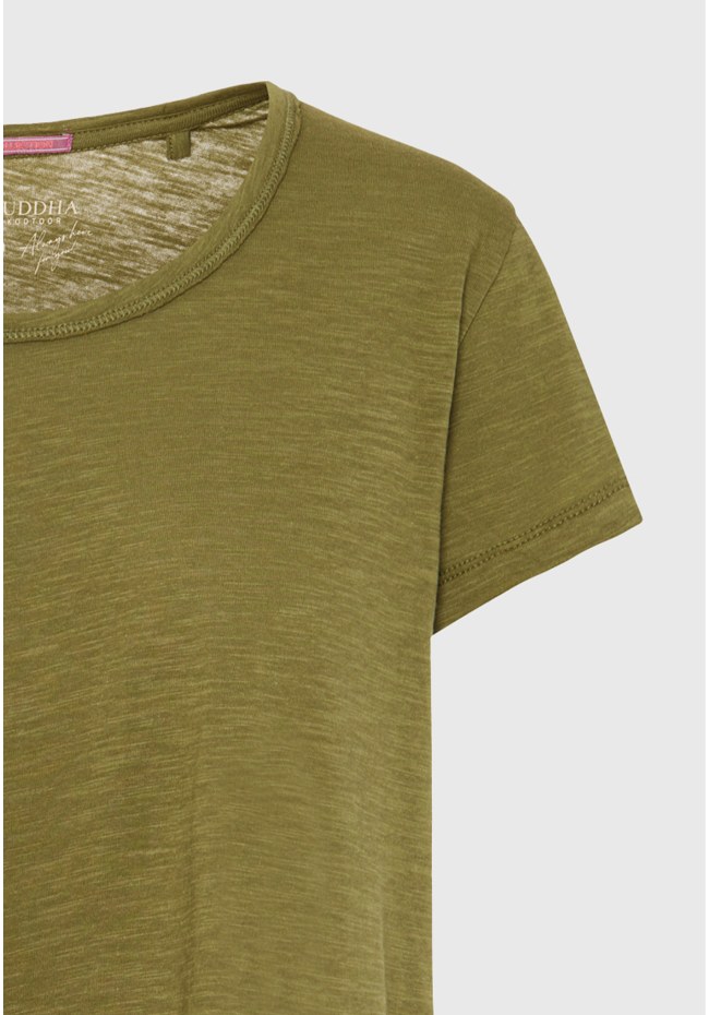 Crew neck women's plain t-shirt - The essentials