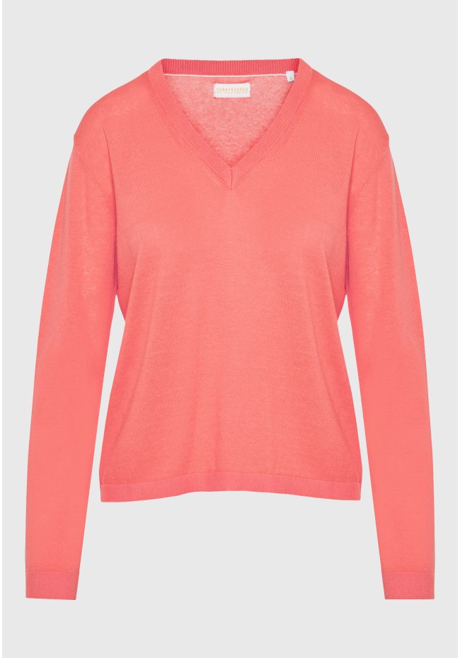 Women's linen blend lightweight sweater