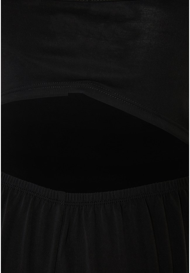 Wide leg fit ολόσωμη φόρμα με πλαϊνά ανοίγματα