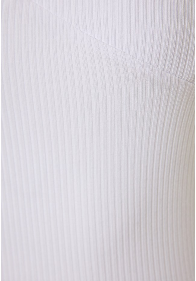 Κορμάκι σε rib ύφανση με ανοιχτή πλάτη