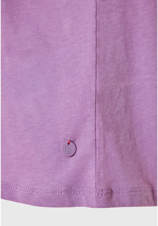 Women's crew-neck cotton t-shirt