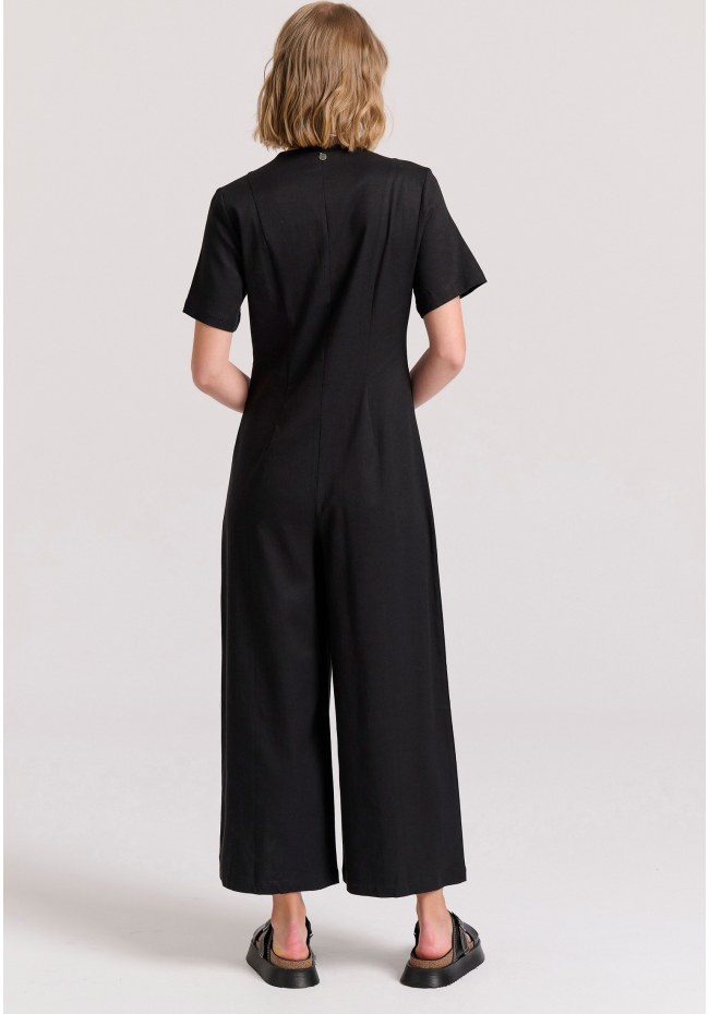 Wide leg fit ολόσωμη φόρμα από lyocell