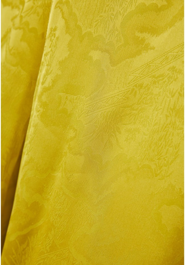 Wide leg παντελόνα με jacquard pattern