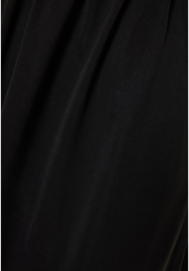 Wrapped jumpsuit shorts with side tie
