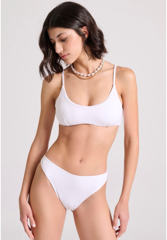Μπικίνι τοπ μονόχρωμο