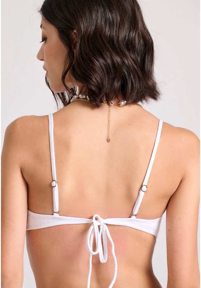 Μπικίνι τοπ μονόχρωμο