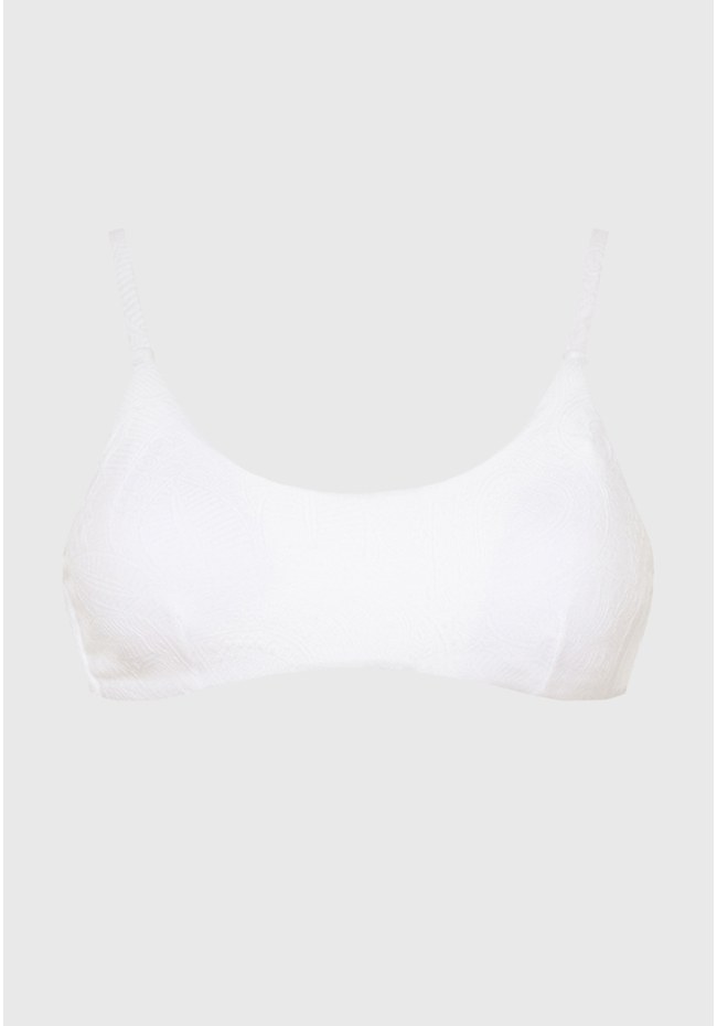 Μπικίνι τοπ μονόχρωμο