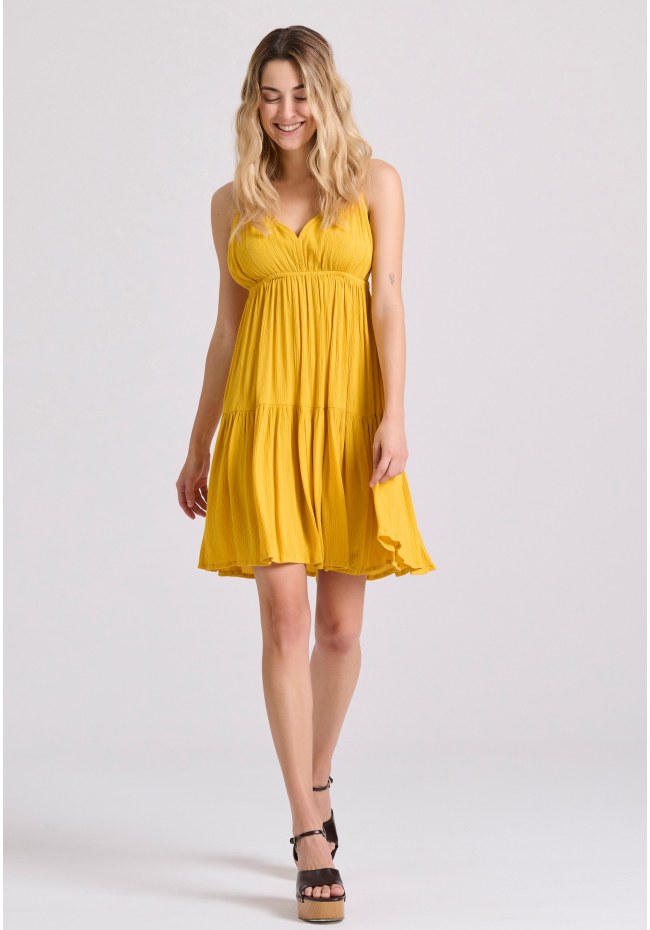 Halter neck mini φόρεμα με ανοιχτή πλάτη