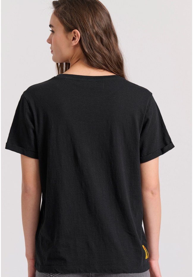 Γυναικείο t-shirt με desert artwork τύπωμα