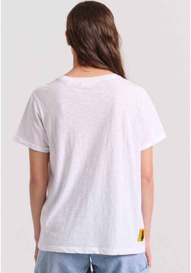 Γυναικείο t-shirt με desert artwork τύπωμα