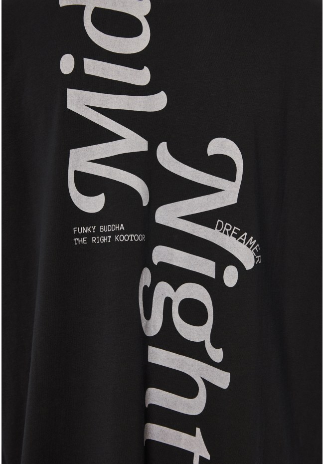 Loose fit t-shirt με text artwork τύπωμα στην πλάτη