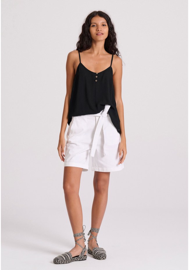 Γυναικείο shell top από βισκόζη