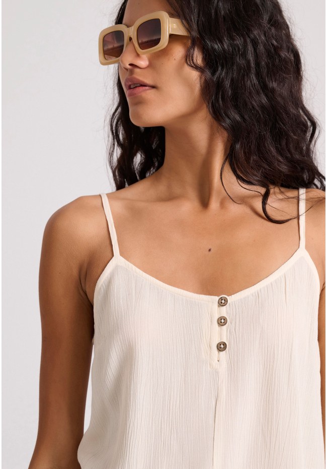 Γυναικείο shell top από βισκόζη