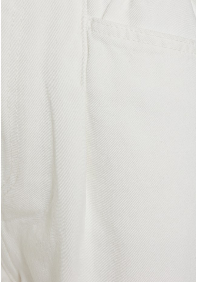 Garment dyed wide leg τζιν παντελόνι
