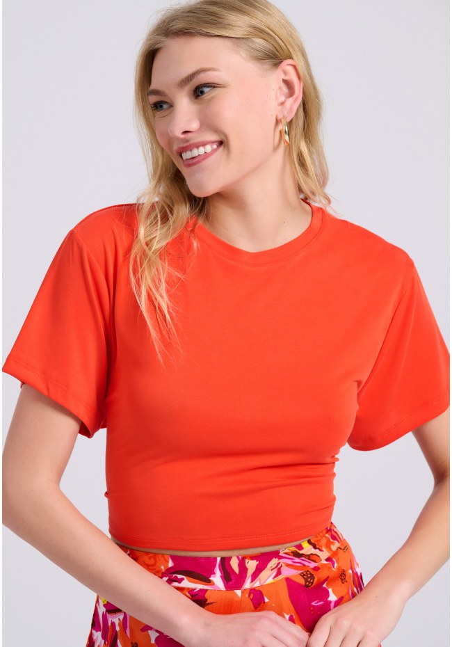Women's t-shirt with back tie