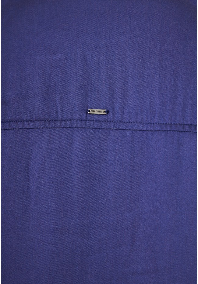Loose fit viscose long women's shirt
