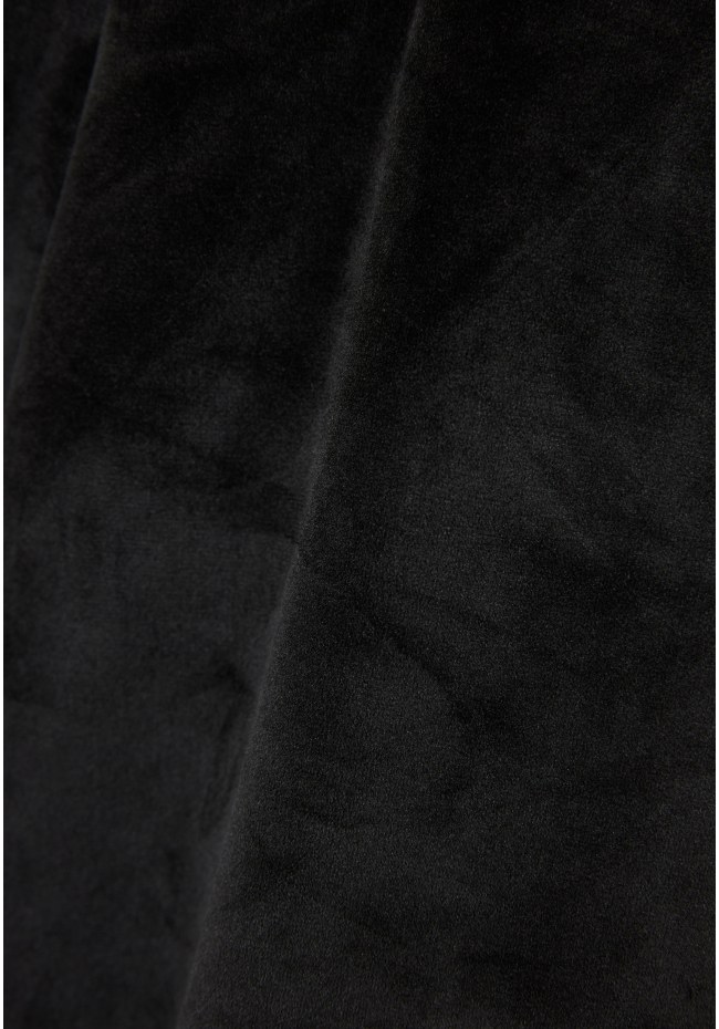 Wide leg fit velour joggers