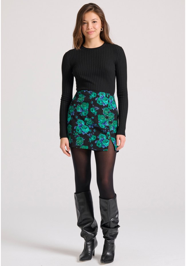 Women's viscose crew neck pullover