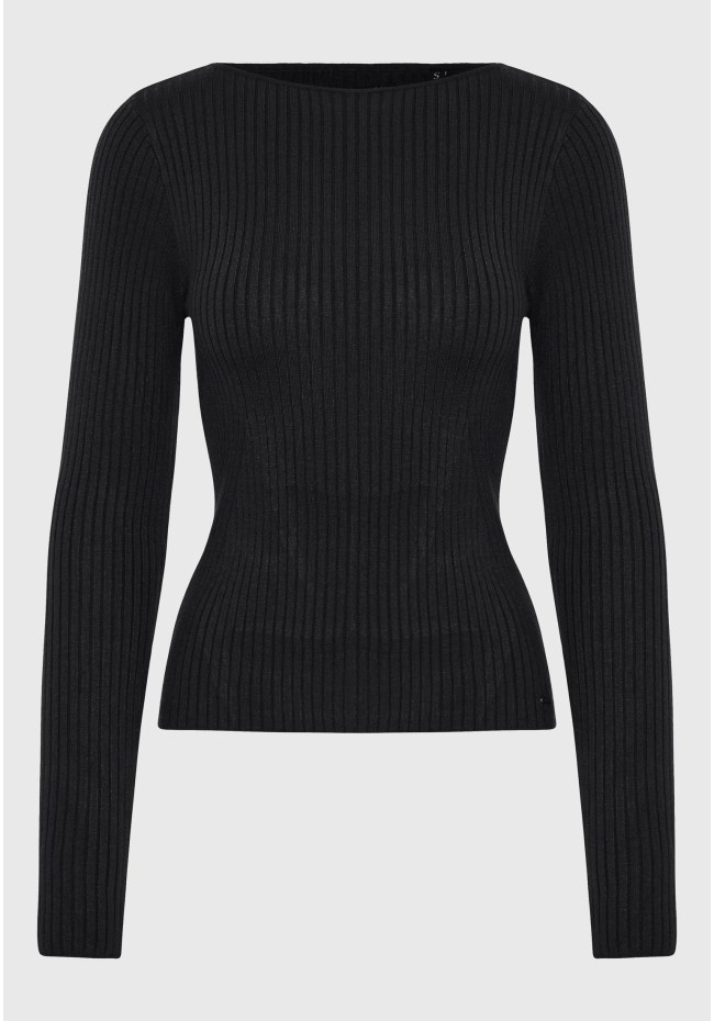 Women's viscose crew neck pullover