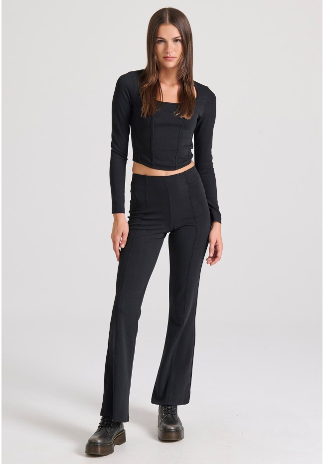 Flare fit γυναικείο κολάν