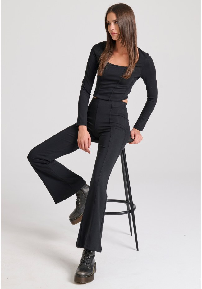 Flare fit γυναικείο κολάν