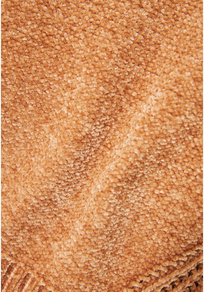 Crew neck chenille pullover