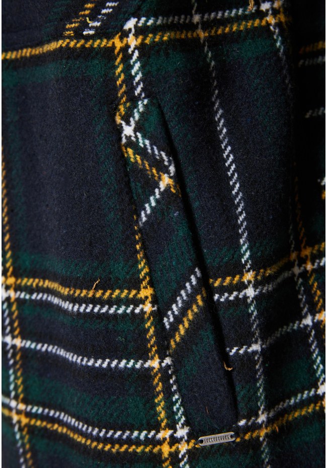 Flannel καρό πουκάμισο με τσέπες στο στήθος