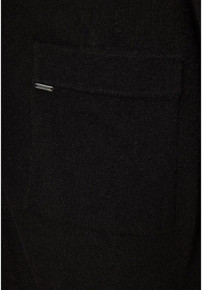 Cashmere blend knitted cardigan