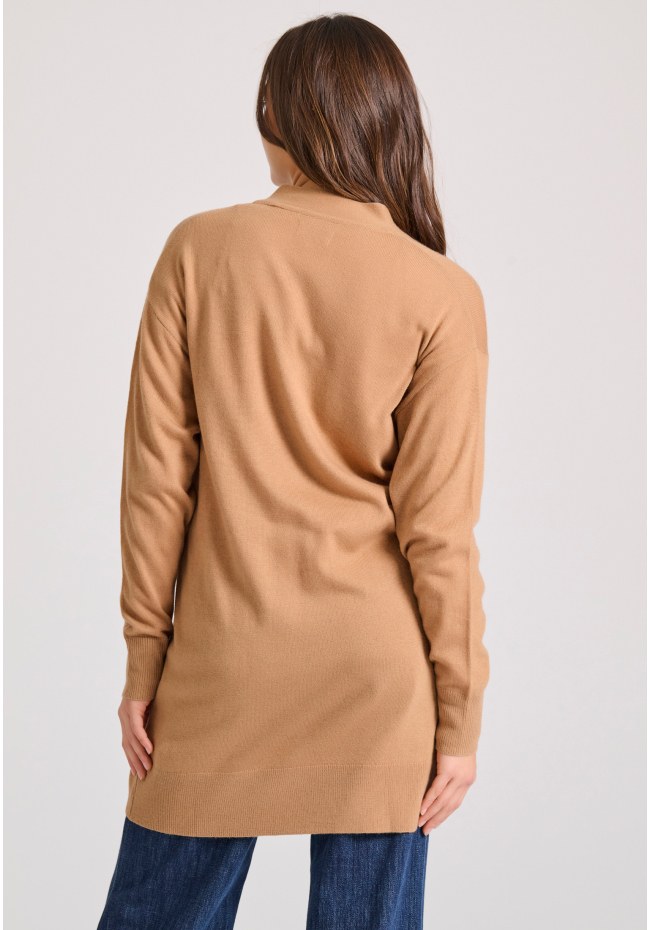 Cashmere blend knitted cardigan