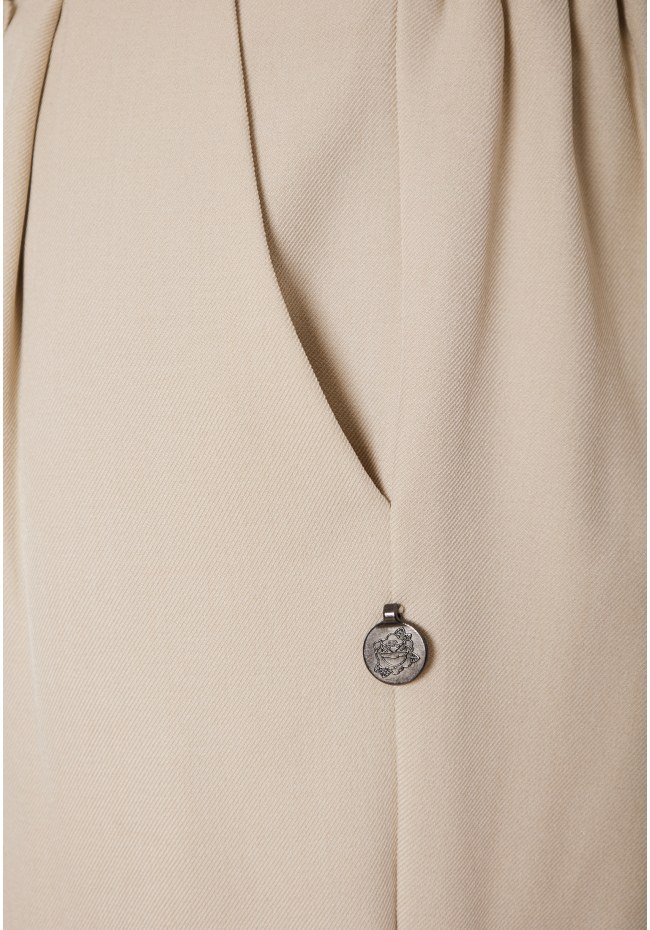 Women's casual pants with pleats