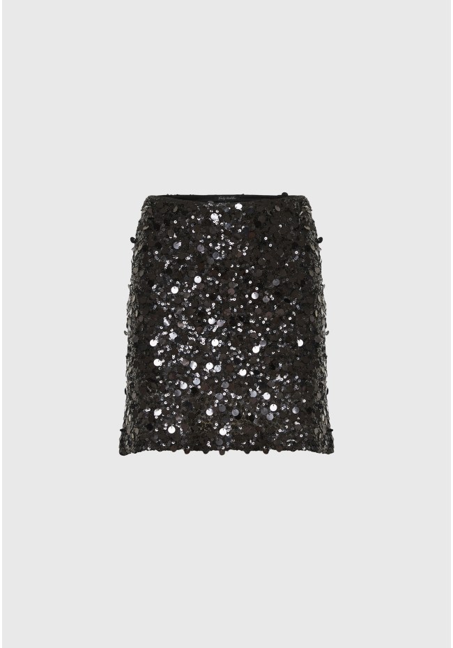 Sequin mini skirt