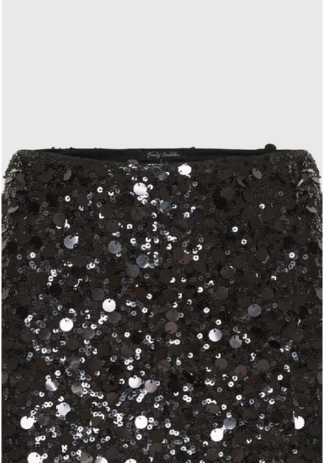 Sequin mini skirt