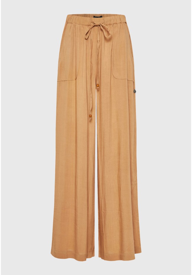 Loose fit παντελόνα από βισκόζη