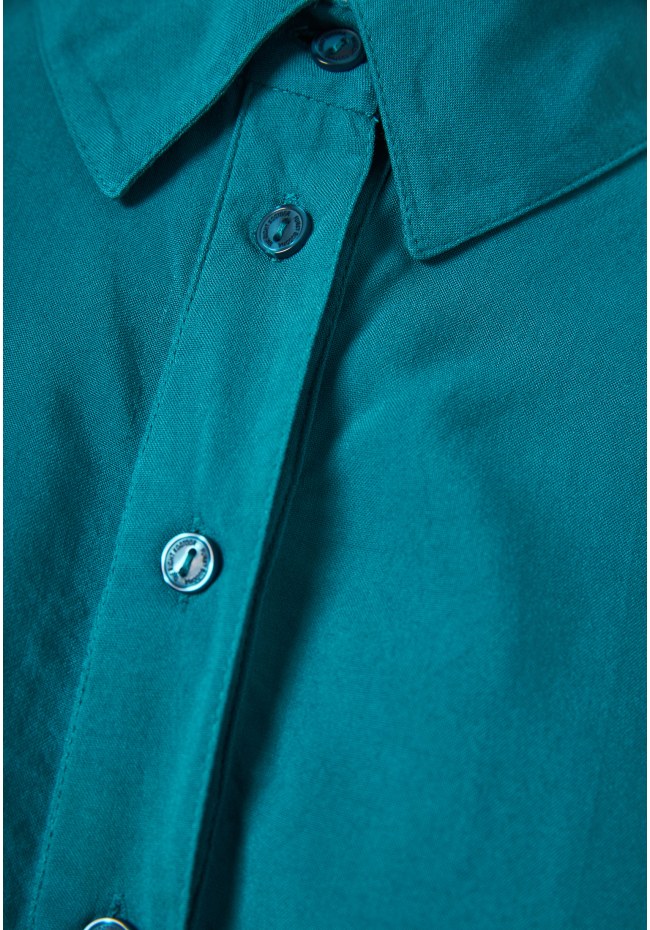 Loose fit jumpsuit with tie knot