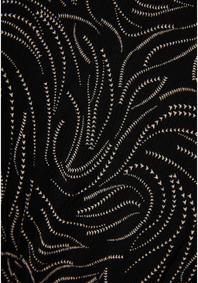 Cropped κρουαζέ τοπ από τεχνητό μετάξι