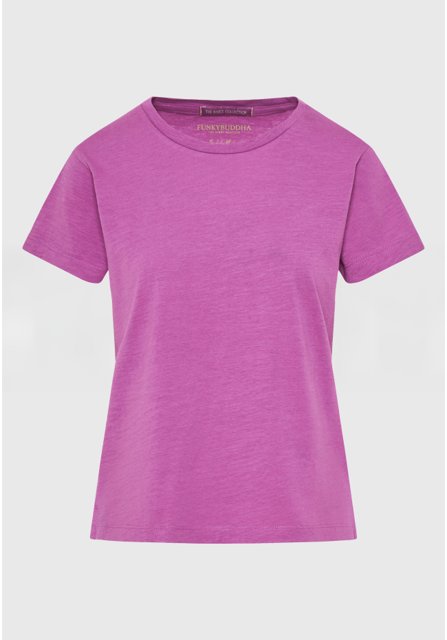 Γυναικείο t-shirt με στρογγυλή λαιμόκοψη - The essentials