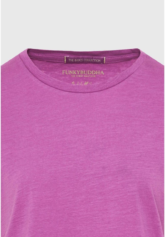 Γυναικείο t-shirt με στρογγυλή λαιμόκοψη - The essentials