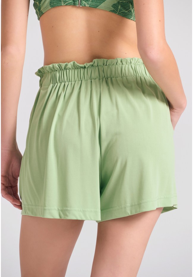 Loose fit σορτς με δέσιμο μπροστά