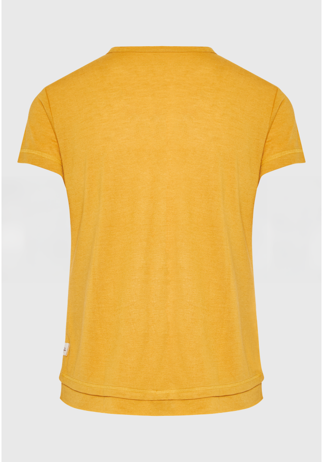 Γυναικείο μονόχρωμο t-shirt από βισκόζη