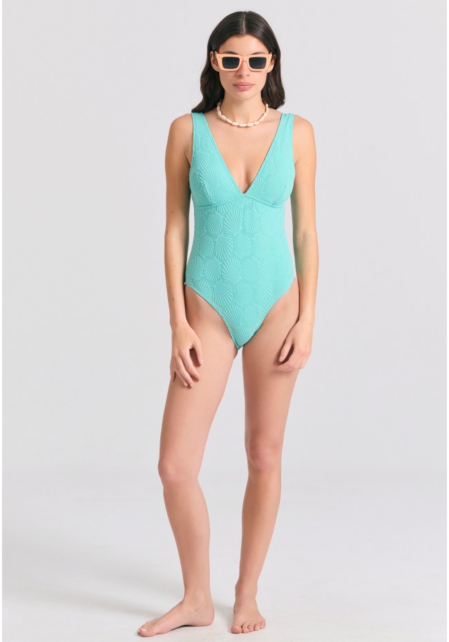 Ολόσωμο μαγιό πετσετέ με pattern