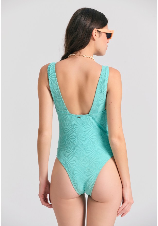 Ολόσωμο μαγιό πετσετέ με pattern