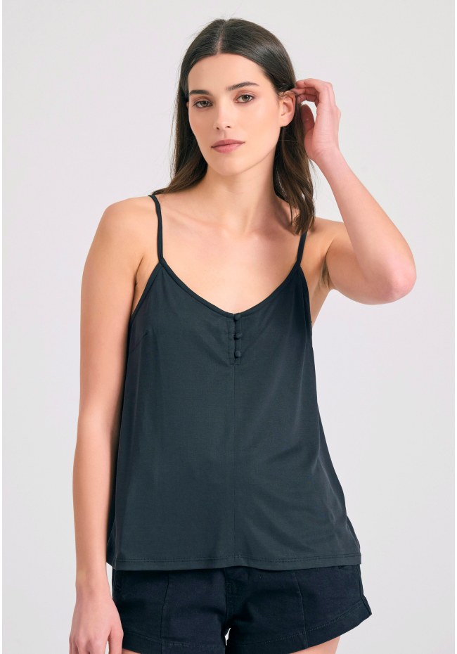 Γυναικείο shell top από μοντάλ