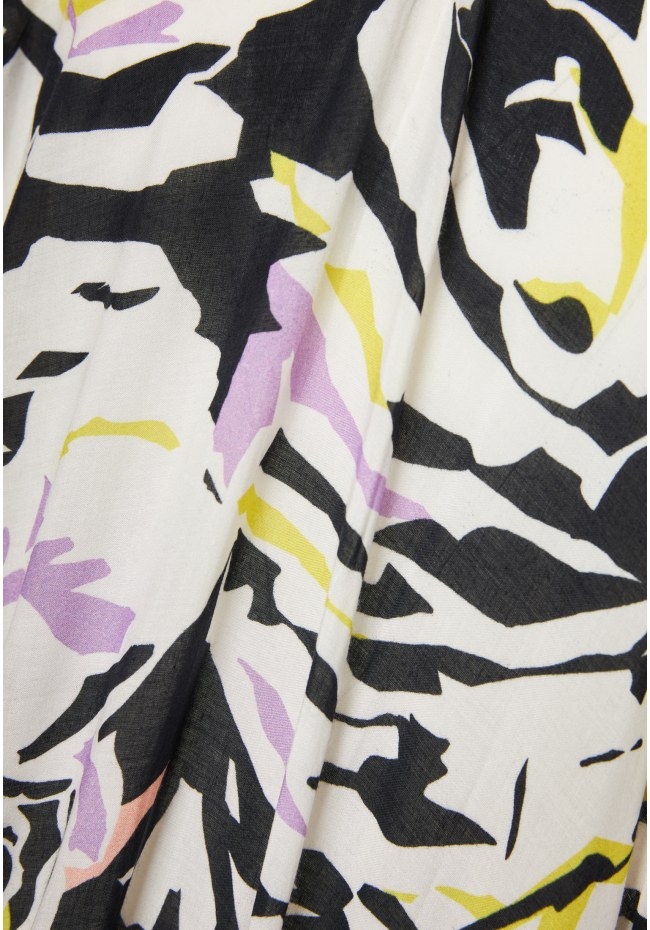 Γυναικείο κιμονό με abstract τύπωμα