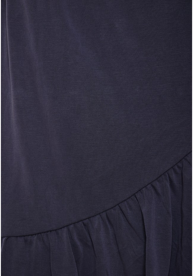 Mini κρουαζέ φόρεμα με βολάν