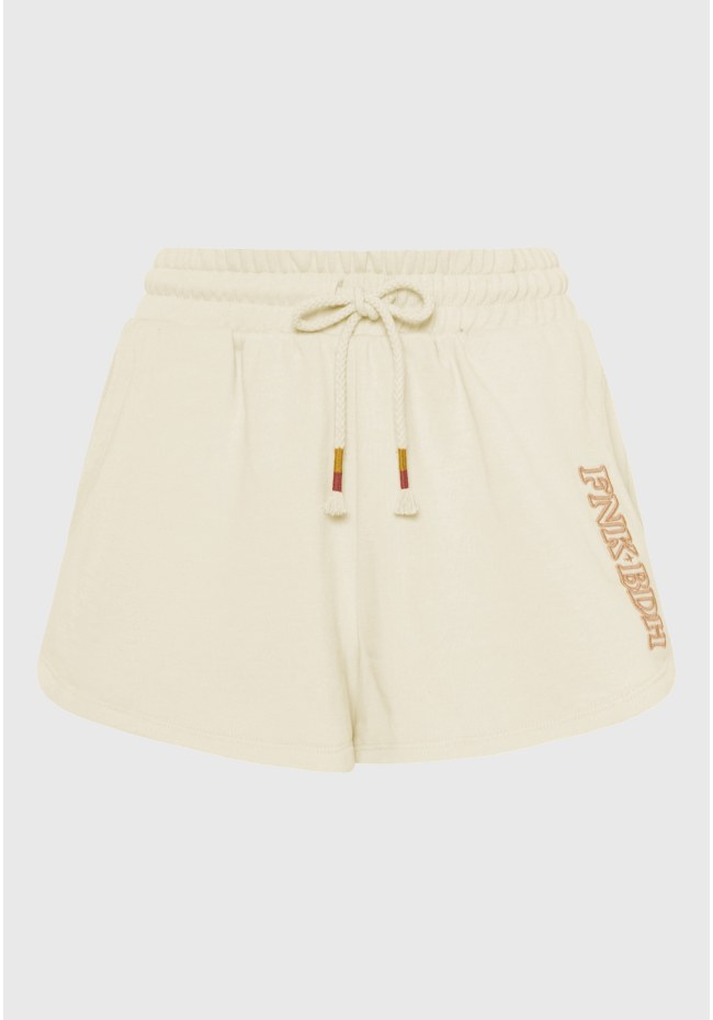 Loose fit αθλητικό σορτς με branded κέντημα