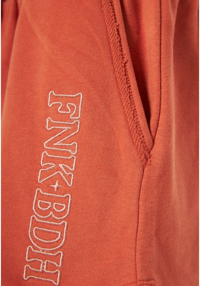 Loose fit αθλητικό σορτς με branded κέντημα