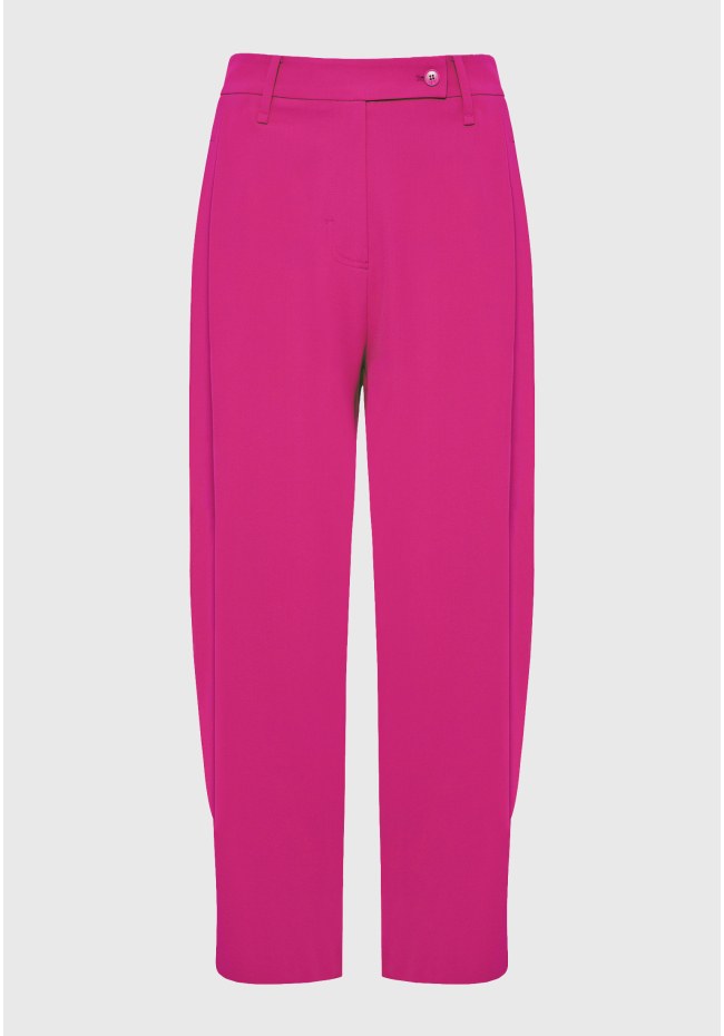 Loose fit παντελόνι με πιέτες στη μέση